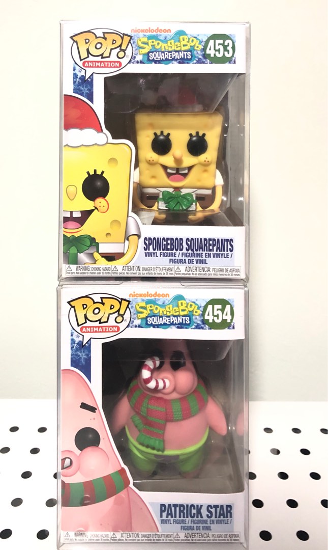 Spongebob funko pop christmas new arrivals