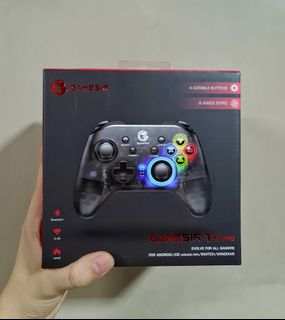  8Bitdo Ultimate 2.4G Wireless Controller for PC, Android, Steam  Deck, and Apple - Chongyun Edition (Officially Licensed by Genshin Impact)  : Video Games