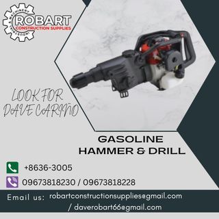 GASOLINE HAMMER & DRILL