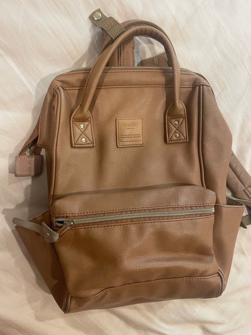Anello synthetic leather backpack on sale review