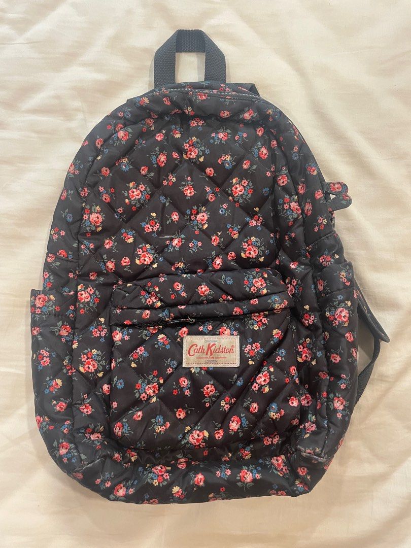 Cath kidston black hot sale backpack