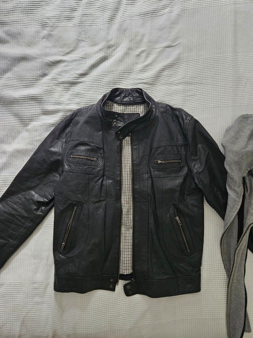 Buy pure new arrivals leather jacket