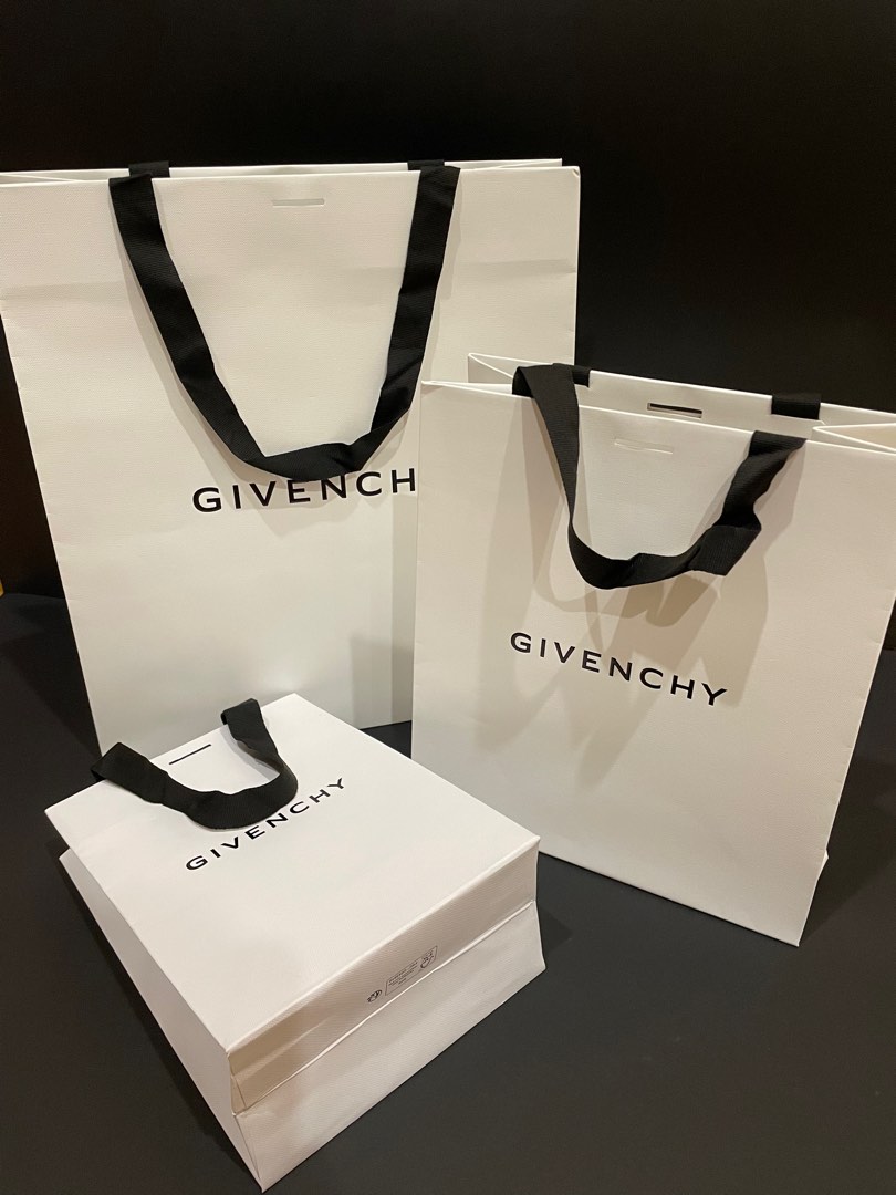 Givenchy paper new arrivals shopping bag