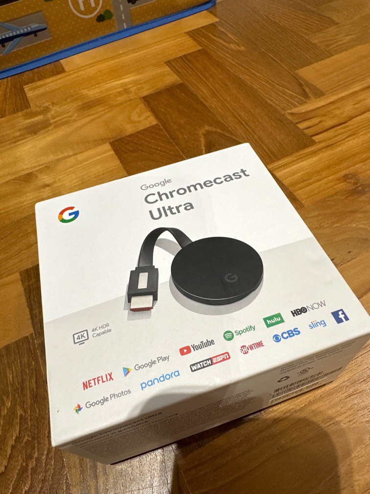 Google Chromecast Ultra 4k - (White)