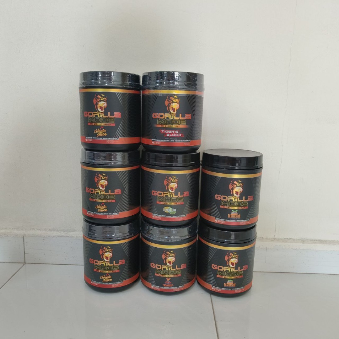 Gorilla Mode Pre Workout Gorilla Mode Preworkout Limited Flavors