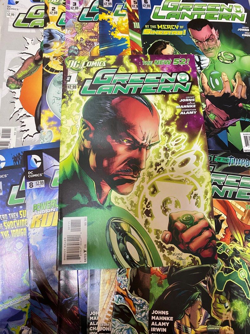 GREEN LANTERN THE NEW 52 (2011-2012) DC COMICS Issues #0-14 (Category: Comics & Manga) located in Quezon City. Submitted by comics.kolikx (Listing ID 1269414798, Image 1). Description: .