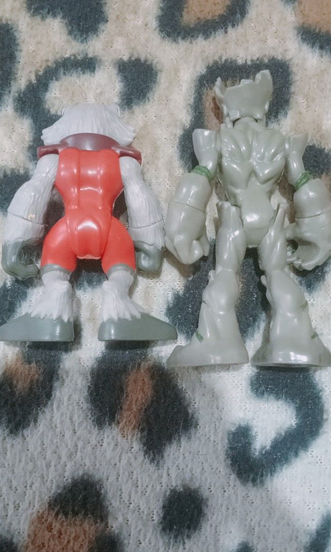 Groot and rocket Guardian of the galaxy imaginext playskool heroes