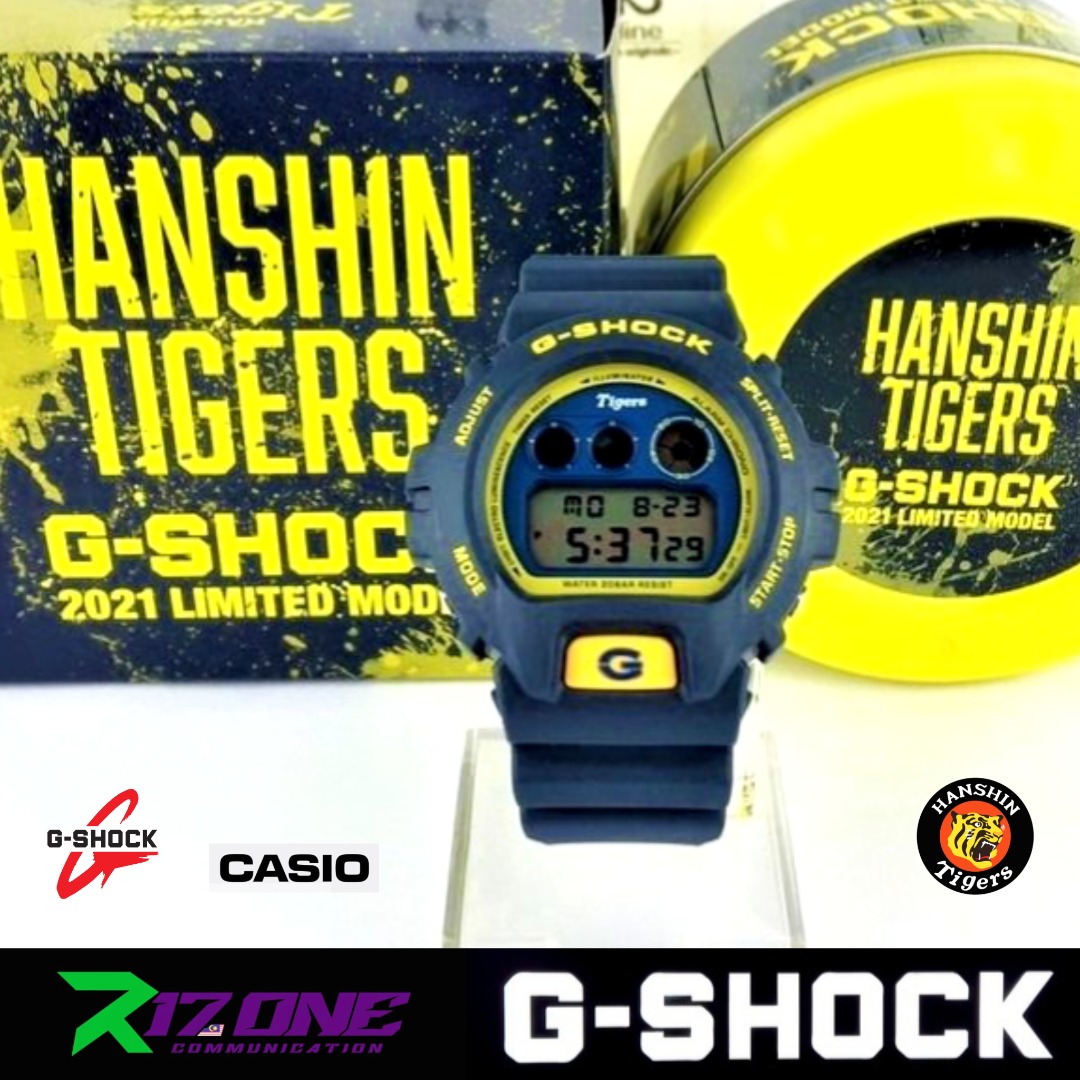 G-SHOCK DW-6900HT21-2JR / HANSHIN TIGERS / ORIGINAL / NEW OLD STOCK / JAPAN  SET / COMPLETED / LIMITED EDITION / COLLABORATION