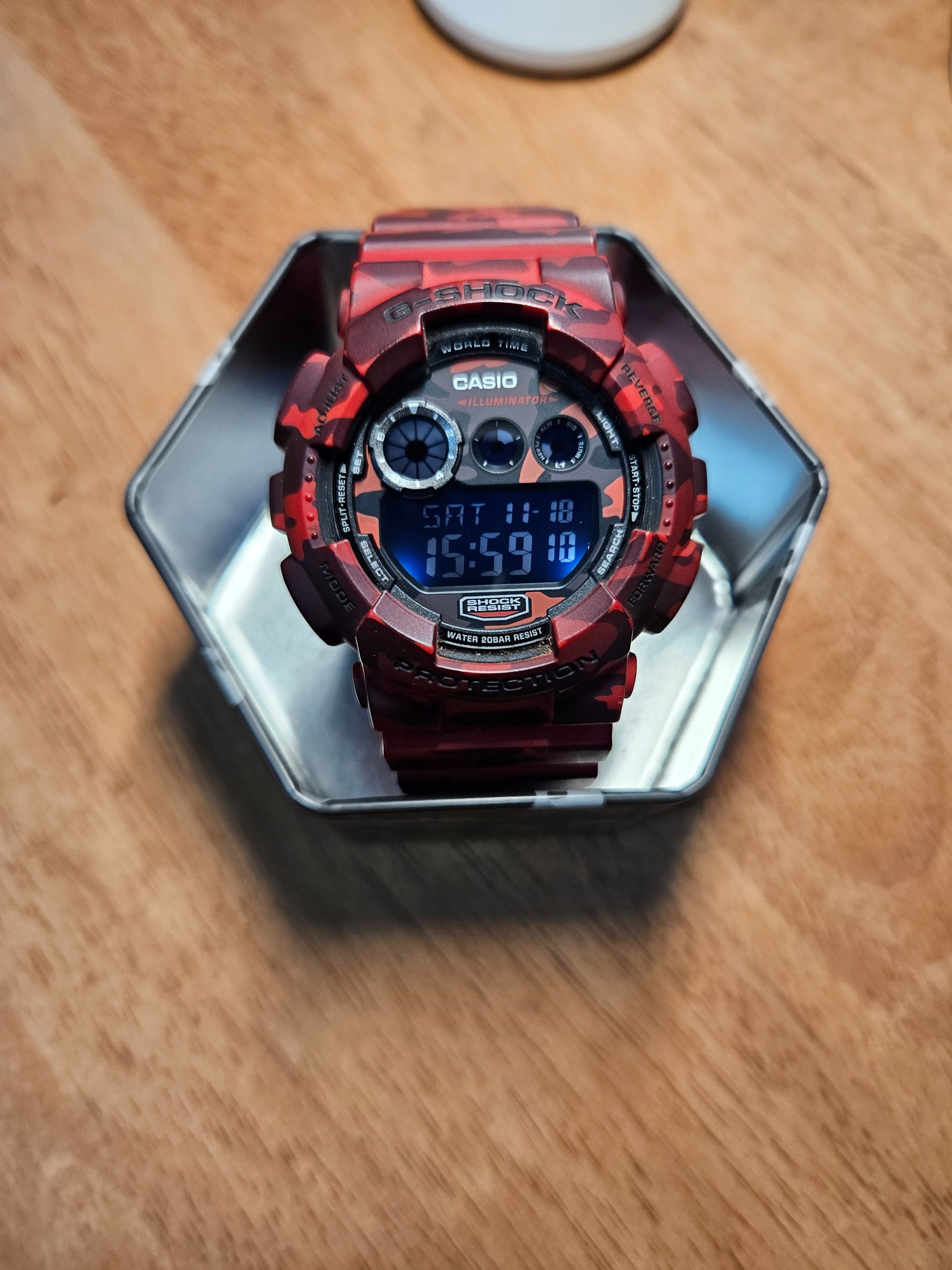 G shock sale gd 120 camo