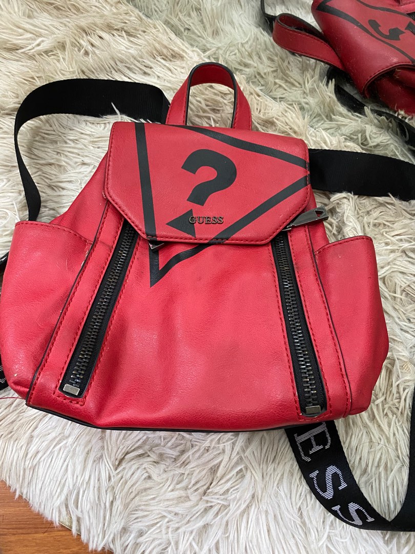 GUESS backpack, Women's Fashion, Bags & Wallets, Backpacks on Carousell