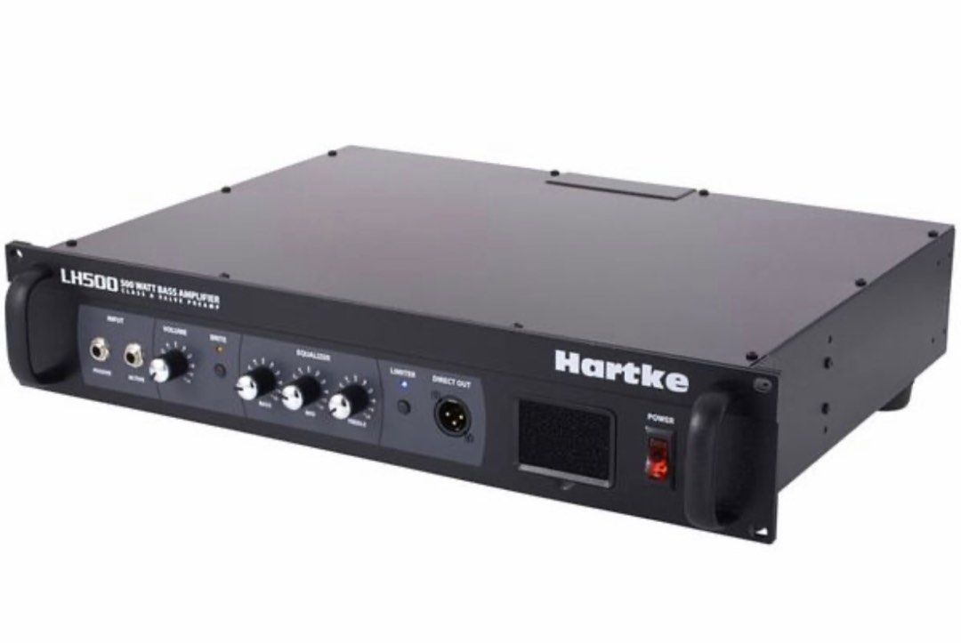 HARTKE BASS AMP HEAD LH500 + HYDRIVE410 bass cab 全套, 興趣及遊戲 