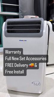 ❄️Higher 14K BTU⭐️Warranty HARSON Portable aircon