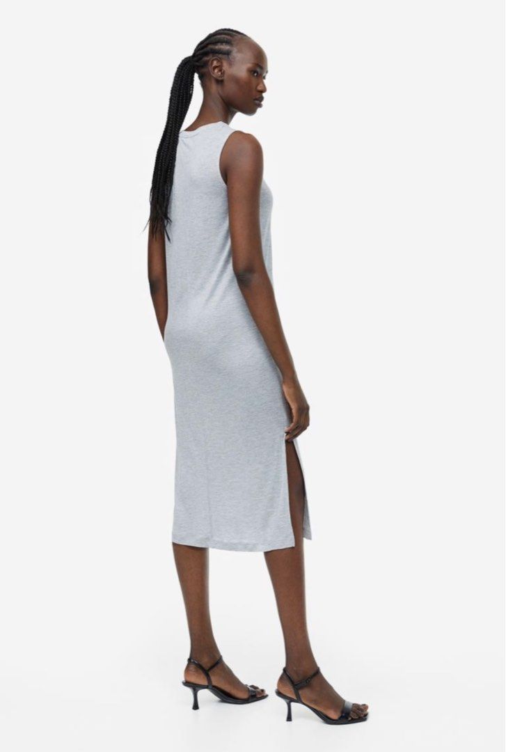 H&m sleeveless sale jersey dress