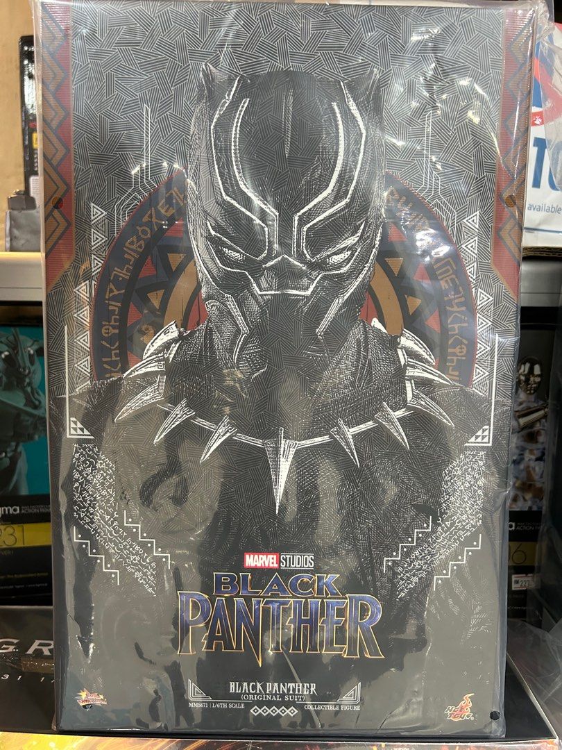 Hot Toys 1/6 MMS671 Black Panther Legacy - 1/6th scale Black Panther  (Original Suit) Collectible Figure, Hobbies & Toys, Toys & Games on  Carousell