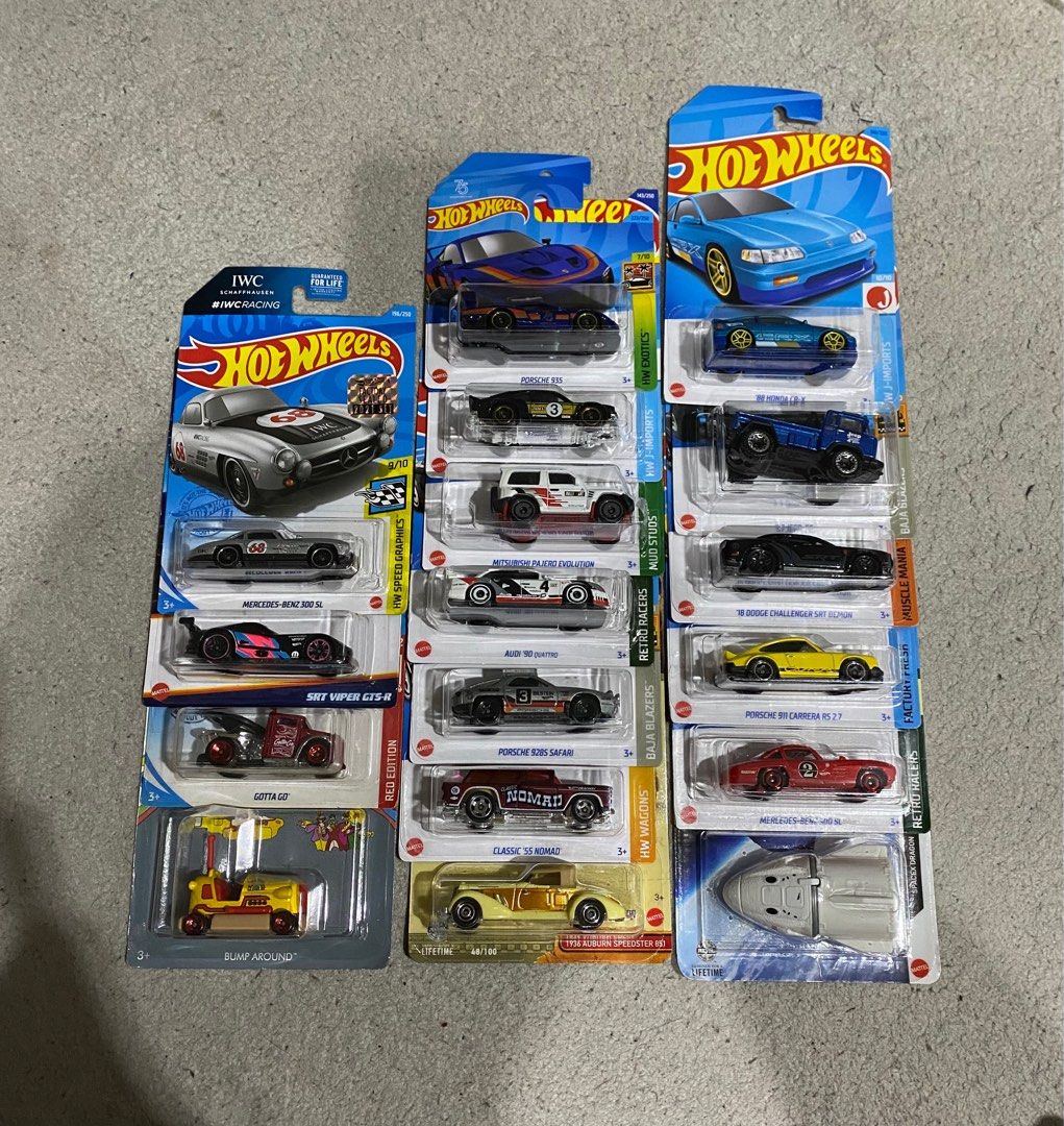 Hot wheels d shop case 2019