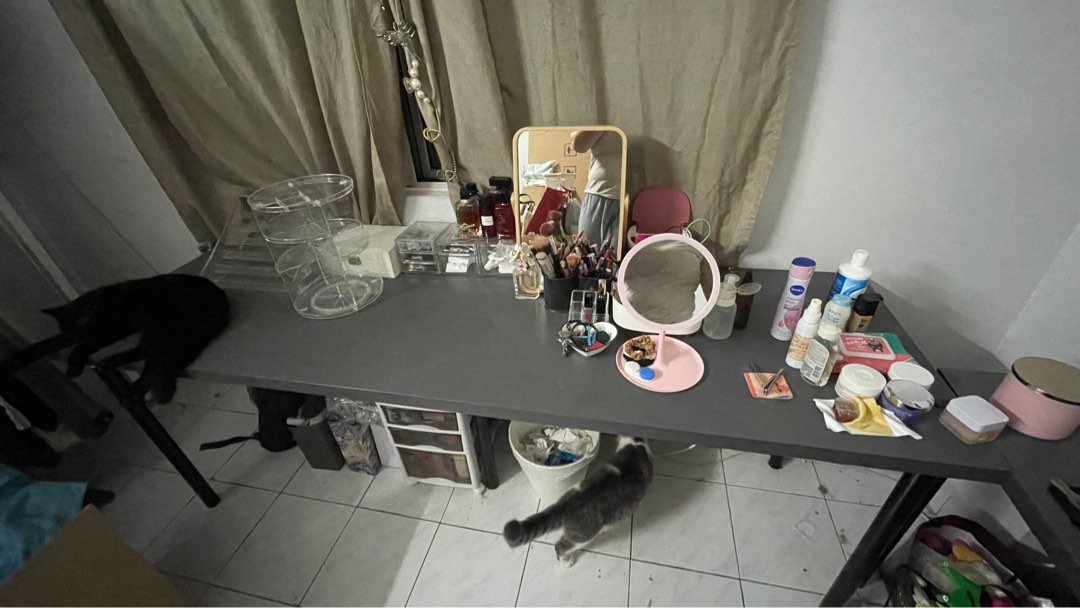 Ikea Lagkapten Adils Desk 200cm Furniture Home Living
