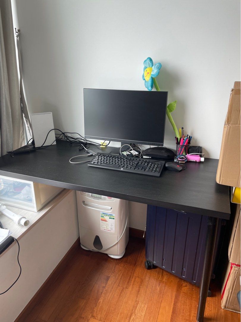 Ikea alex shop linnmon desk setup