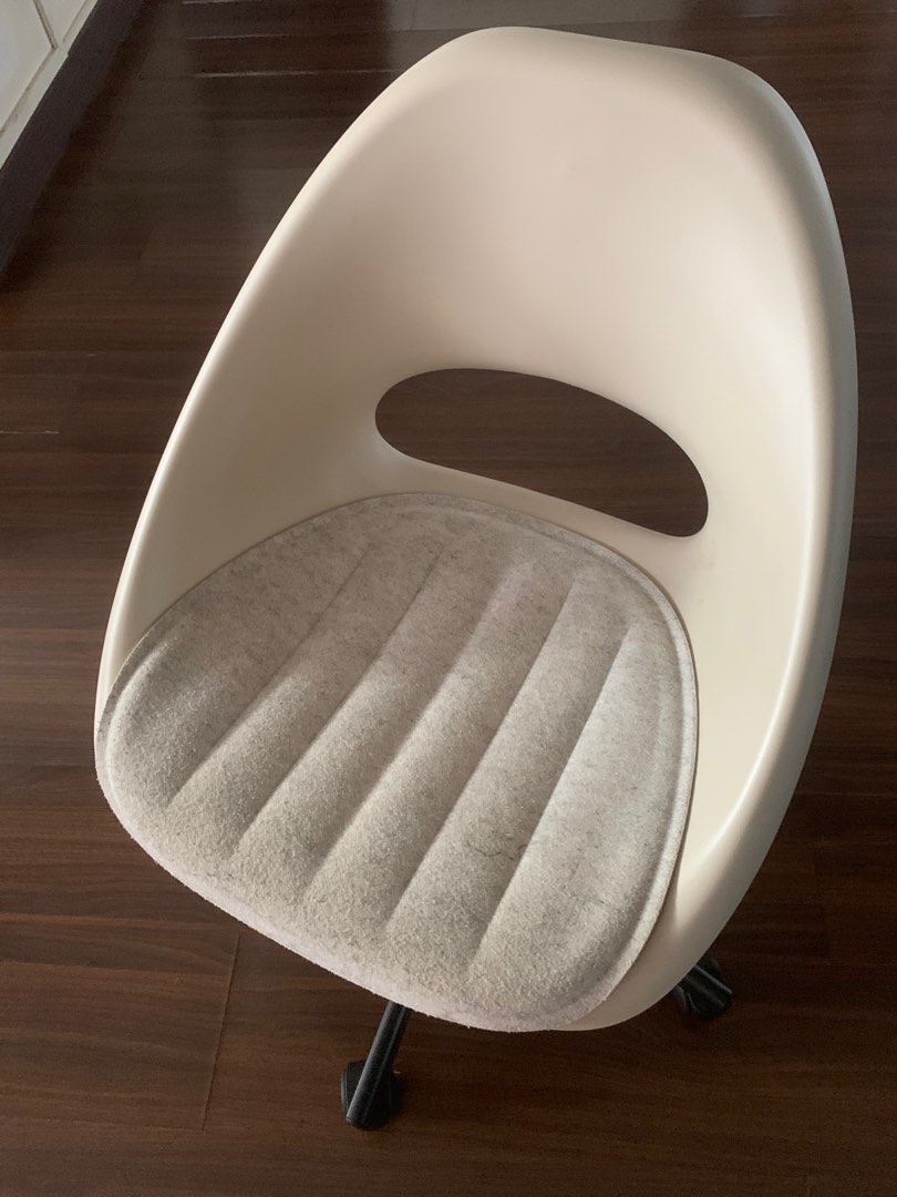 IKEA Swivel Chair + Pad, Furniture & Home Living, Furniture, Chairs on