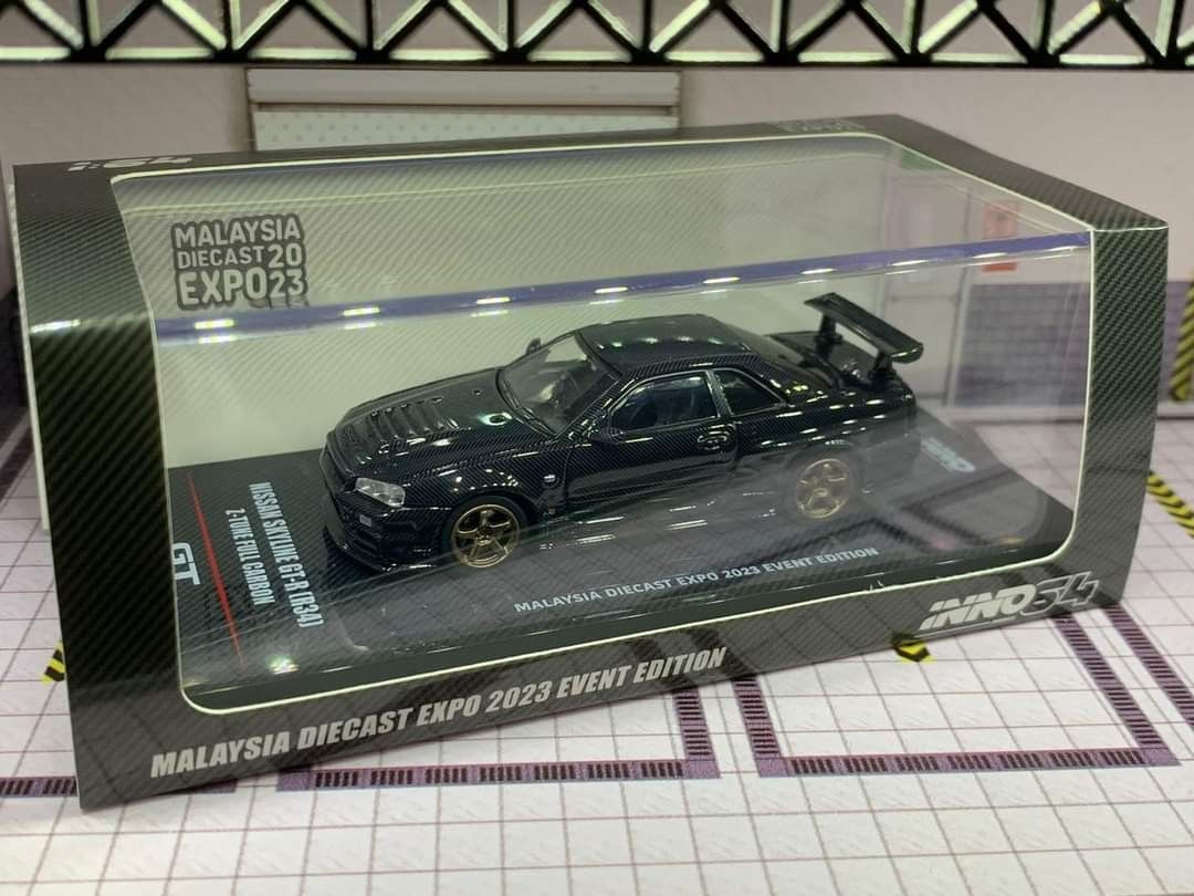 Fast And Furious Lego CHASE - INNO64 Nissan Skyline GT-R R34 Z