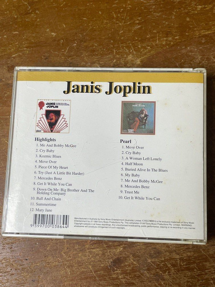 Janis Joplin boxset, Hobbies & Toys, Music & Media, CDs & DVDs on