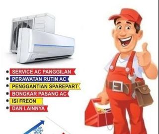 Jasa Service Pasang AC Padang Wa : 082123850108 Teknisi Lengkap Bongkar