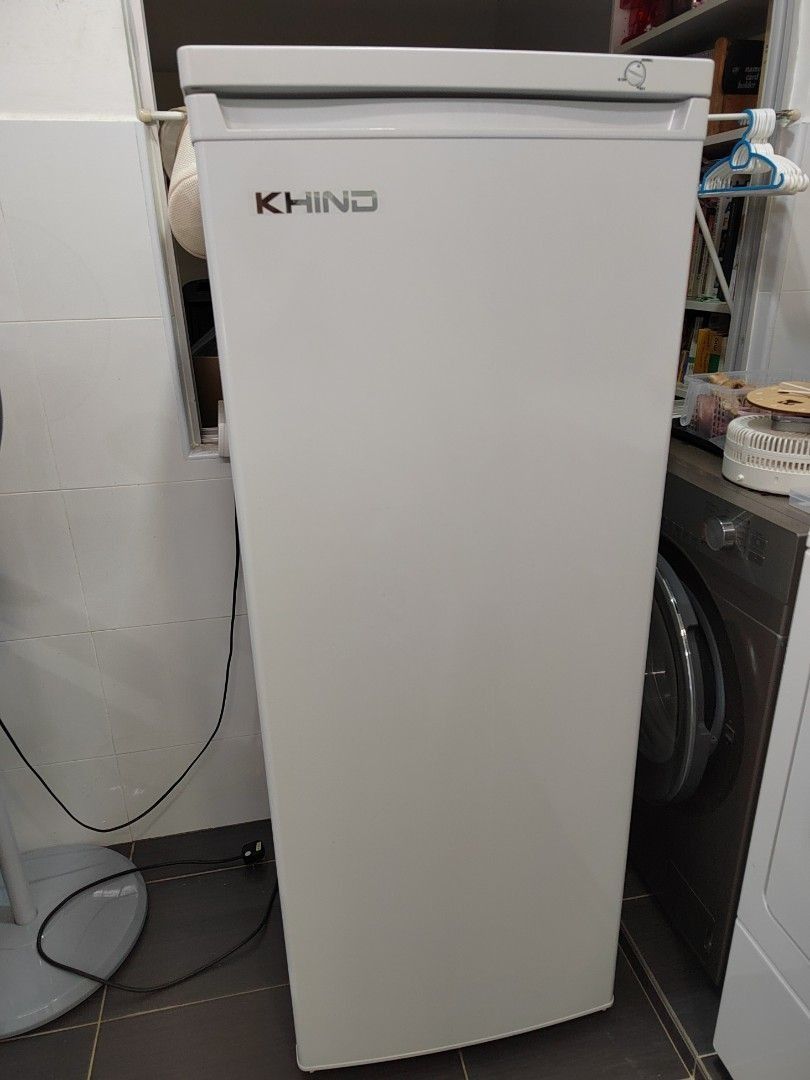 Khind Upright Freezer UF163, TV & Home Appliances, Kitchen Appliances