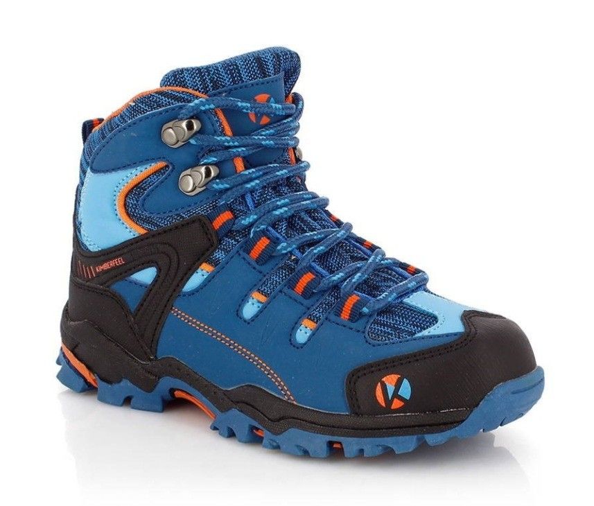 Kids Hiking Boots EUR size 35 Full ankle protection Sports Equipment Hiking Camping on Carousell