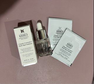 Kiehl’s clearly corrective dark spot 15ml + free travel pack