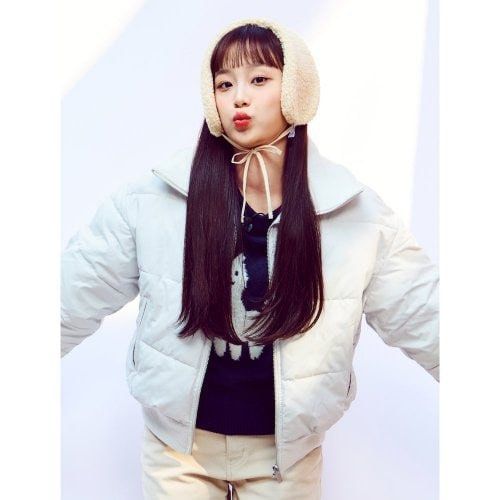 Korean brand 8seconds puffer puff crop jacket