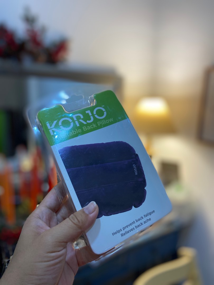 KORJO inflatable back pillow