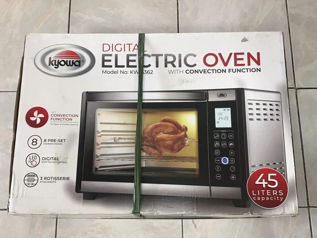 Kyowa Digital Electric Oven, TV & Home Appliances, Kitchen Appliances