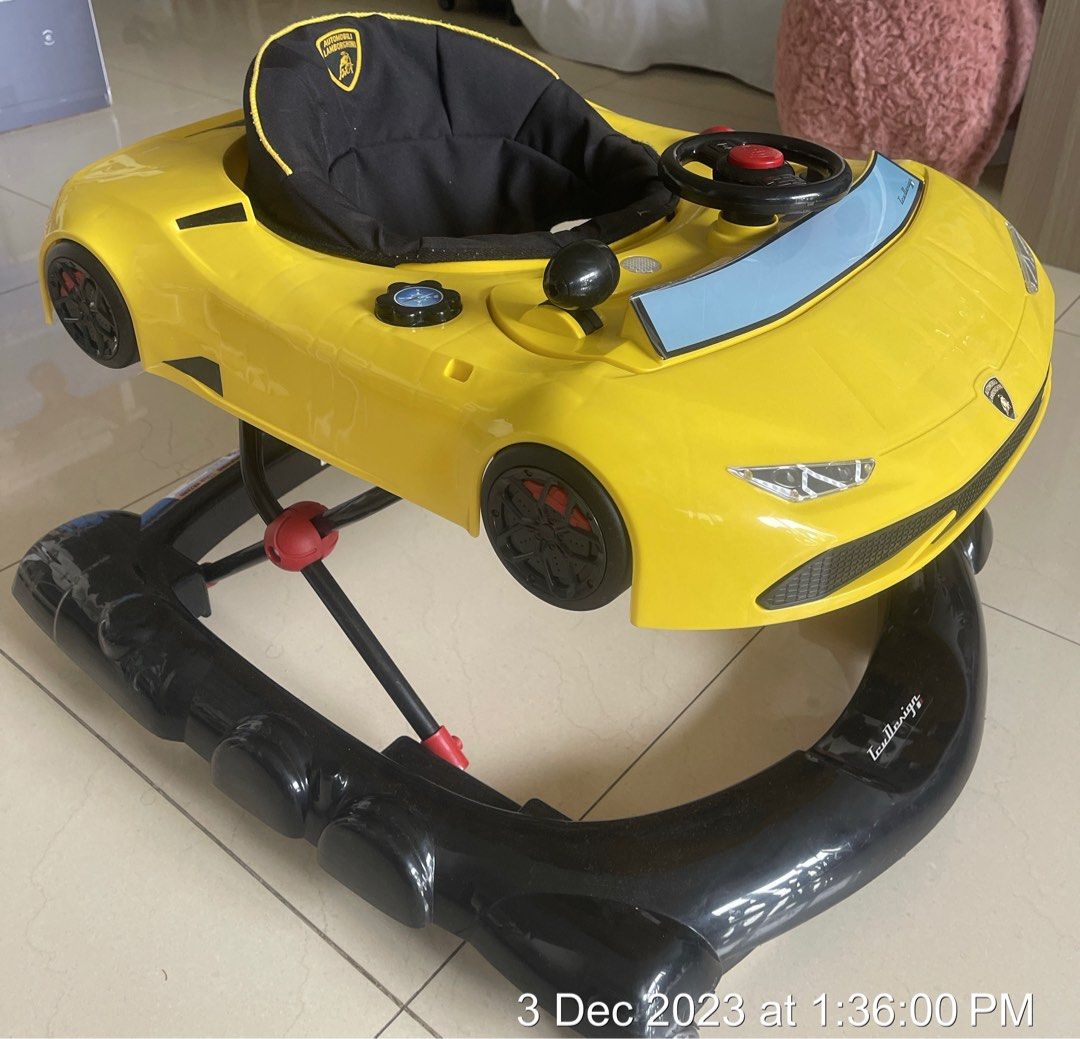 Lamborghini baby walker