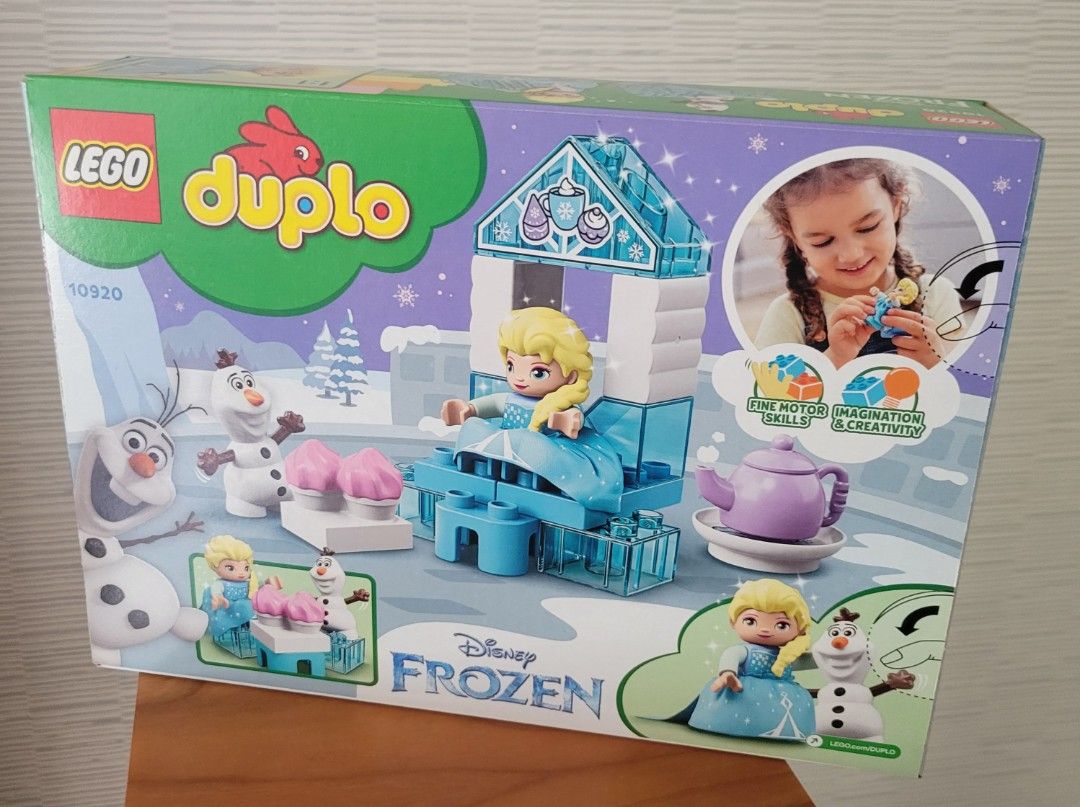 一定有貨，不用問有無貨) LEGO duplo 10920 frozen elsa and olaf's