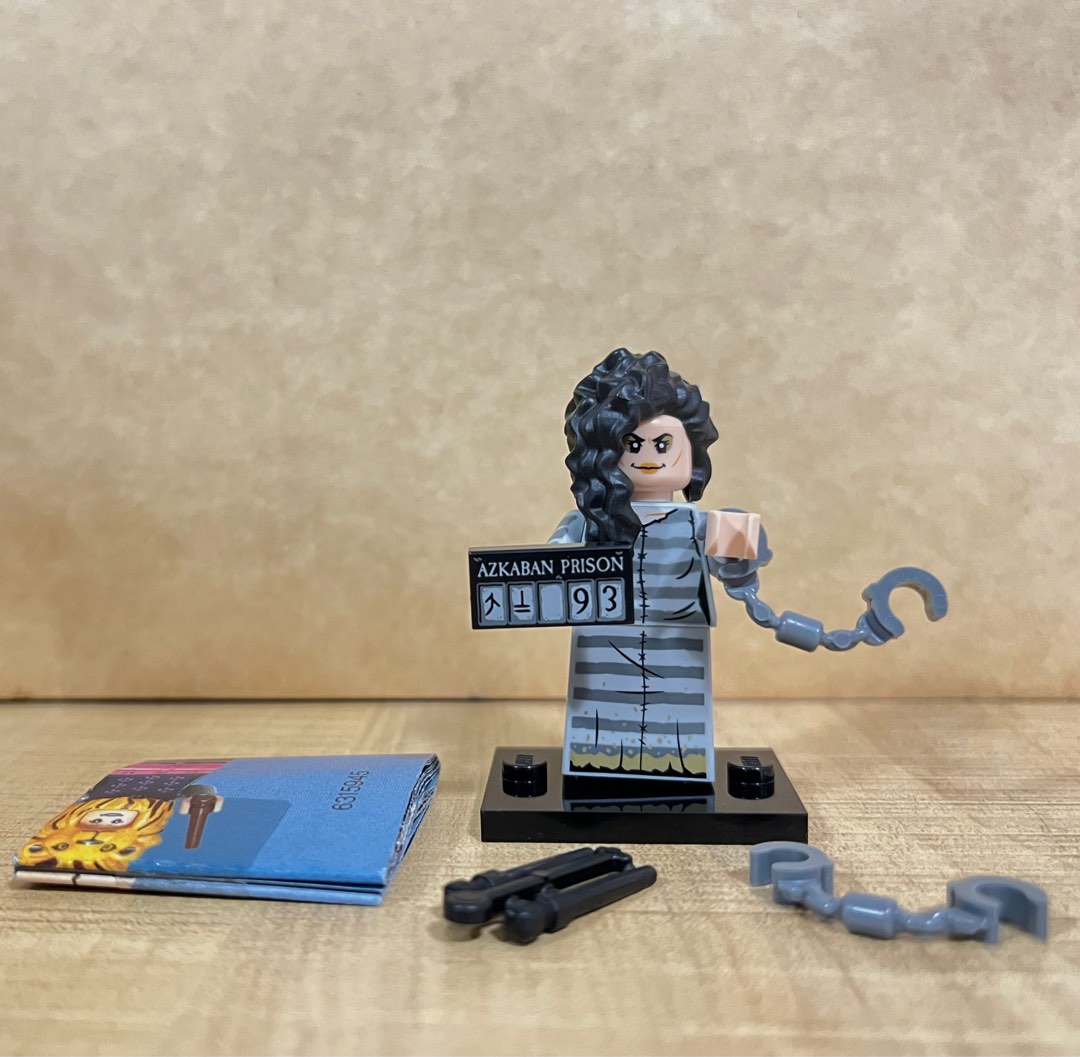 Lego Harry Potter Bellatrix Lestrange Minifigure Deathly Hallows 76415 Hp424 main image 1