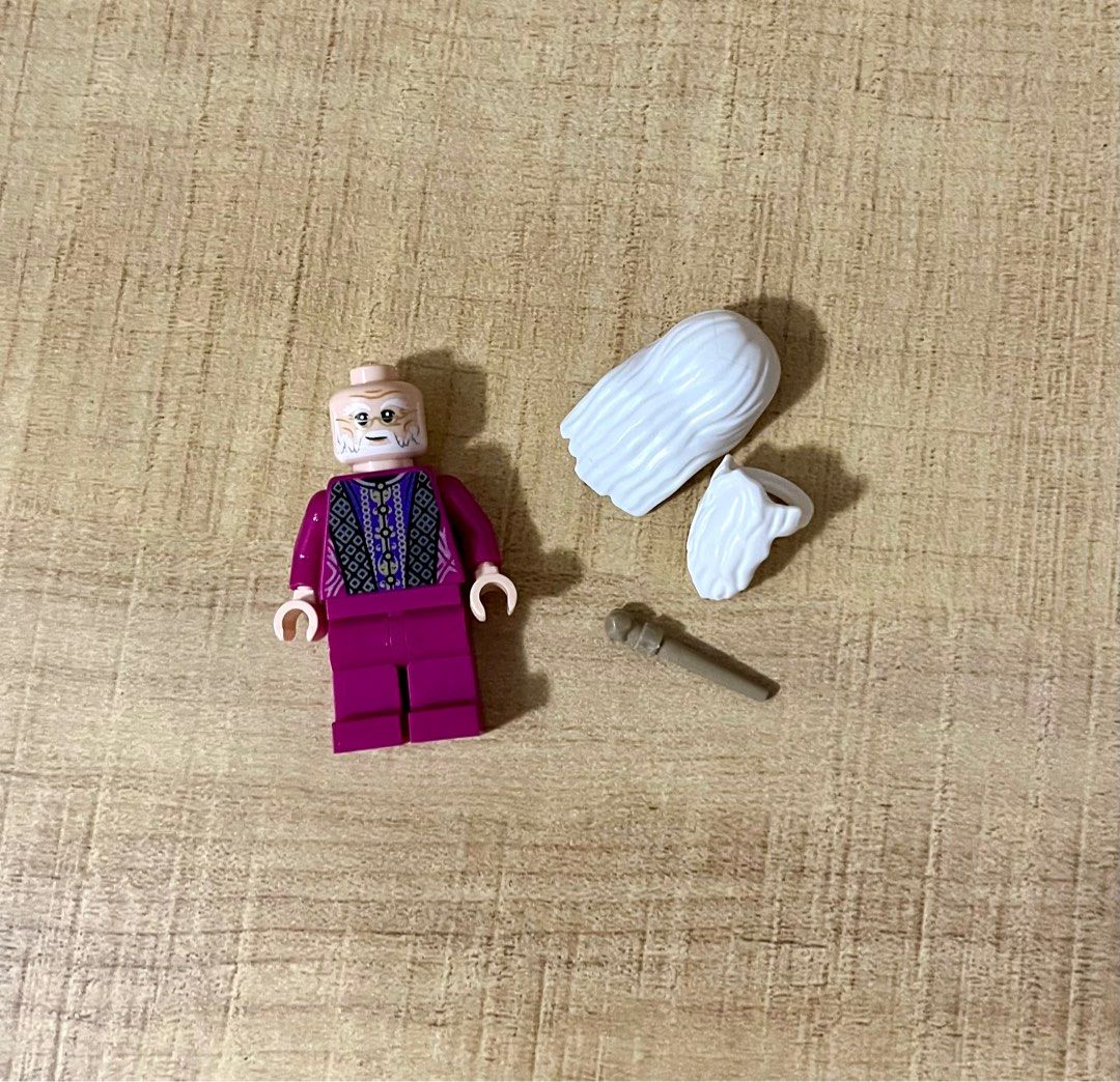 Lego Minifigure Harry Potter - Dumbledore, Magenta Robe (HP350 ...