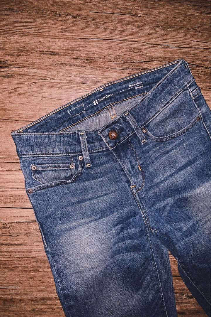 Levis demi curve modern rise straight best sale