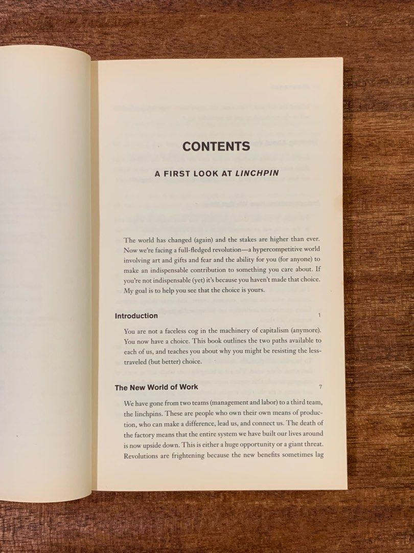 Linchpin Are You Indispensable How to drive your career and create a