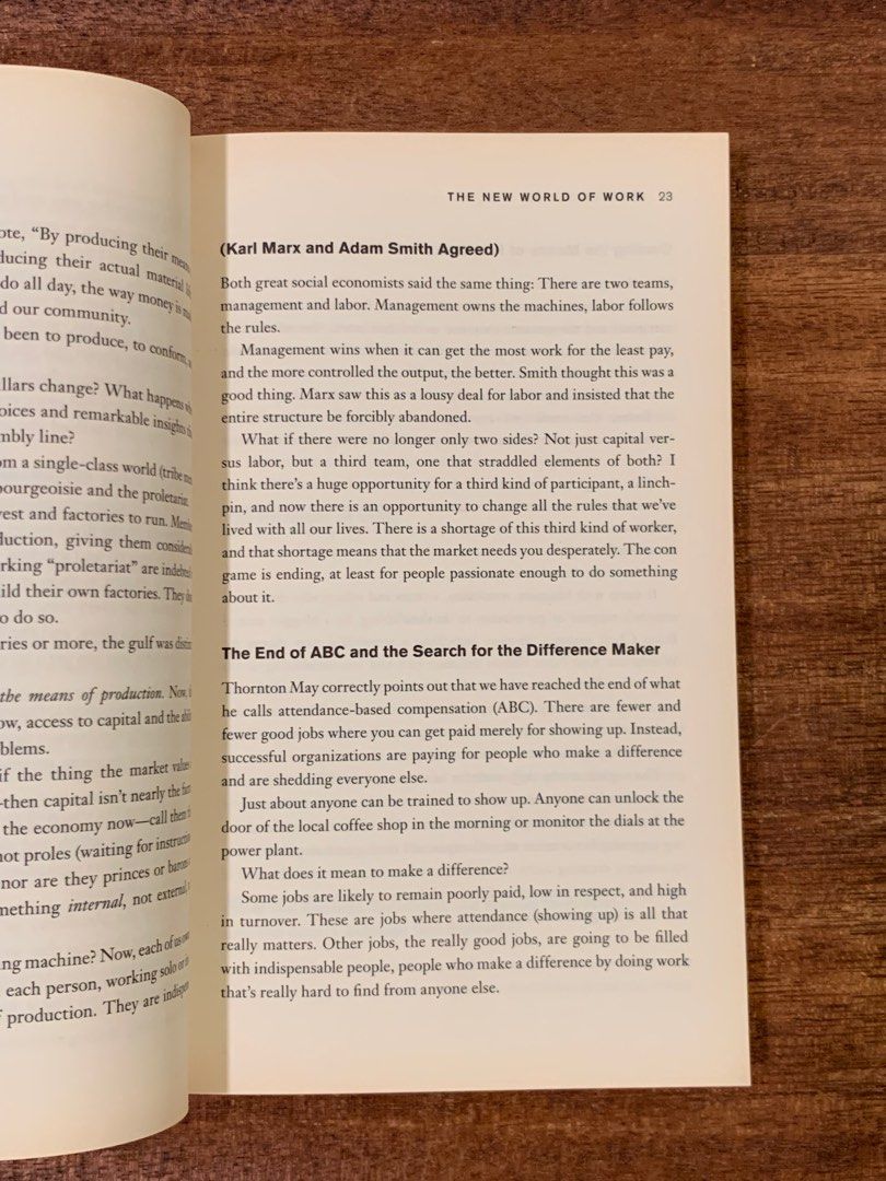 Linchpin Are You Indispensable How to drive your career and create a