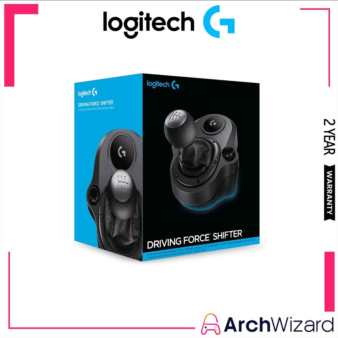 Logitech Driving Force Shifter - G series Steering Wheel 🍭 Accessory -  ArchWizard