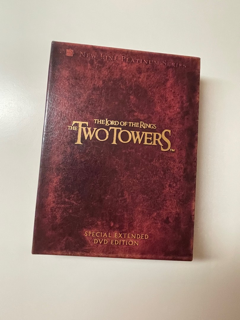 Lord of The Rings Two Towers Special Extended 4 DVDs Edition, Hobbies ...