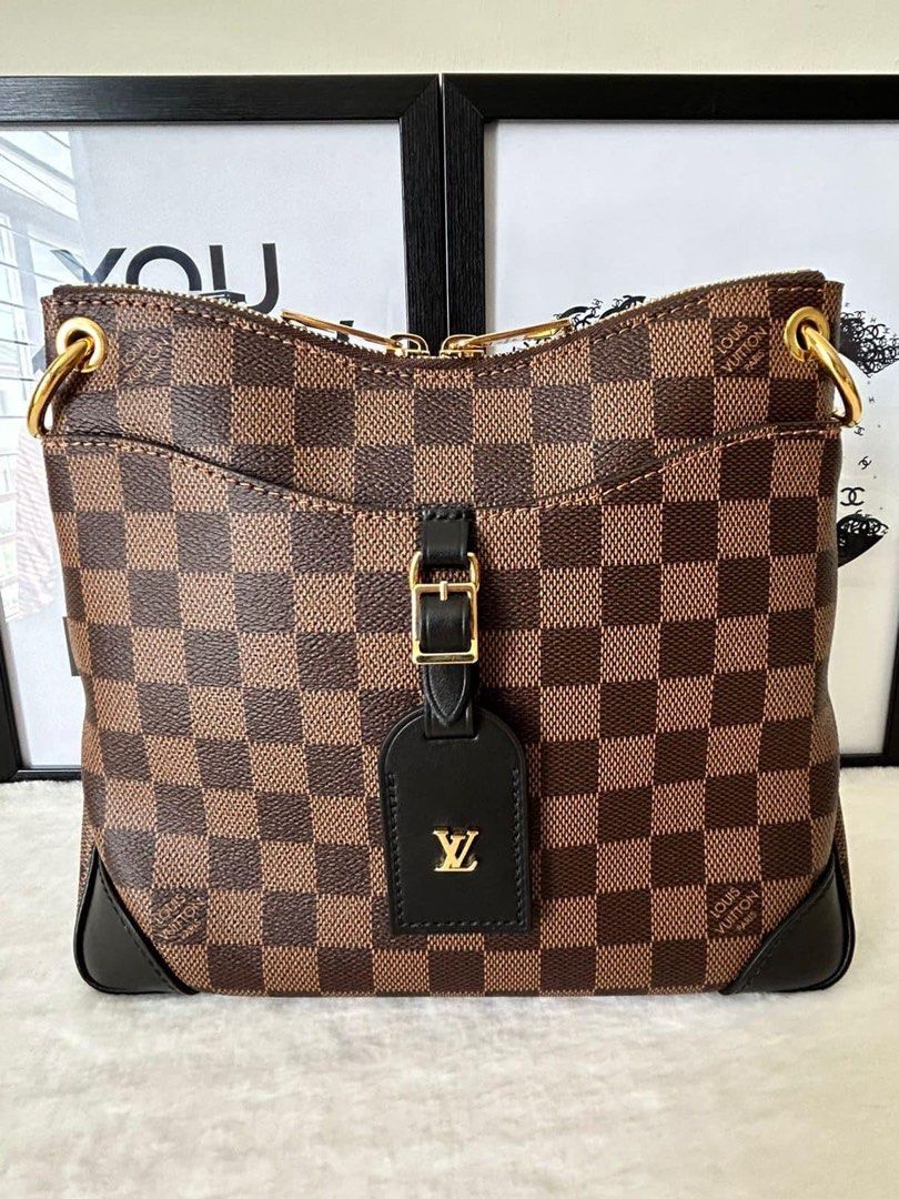 Louis Vuitton Odeon PM (Category: Luxury Bags & Wallets) located in Manila. Submitted by bagislifeshop (Listing ID 1269463650, Image 2). Description: ☑️Available in Pampanga ✅Date code: Microchipped ✅Condition: Unused ✅Material: Damier ebene coated canvas ✅Size: . 24 X 22 X 8CM ✅Inclusions: Full set with bag organizer .