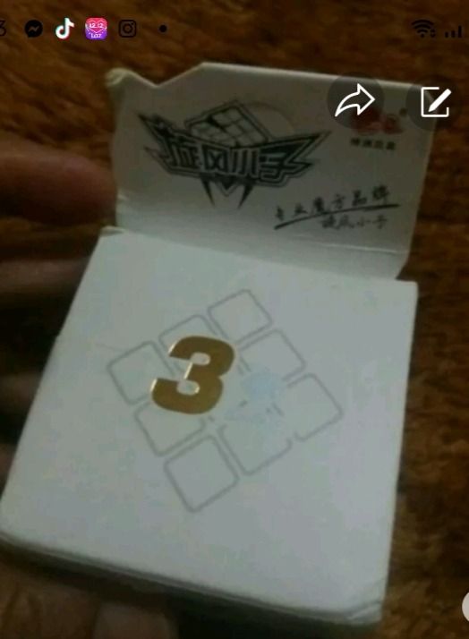Magnetic Speed Magic Cube (Category: Board Games & Puzzles) located in Imus. Submitted by fameandfad (Listing ID 1269311071, Image 2). Description: Authentic Cyclone Boys Shaolin Popey Magnetic magic cube 3x3x3 stickerless.