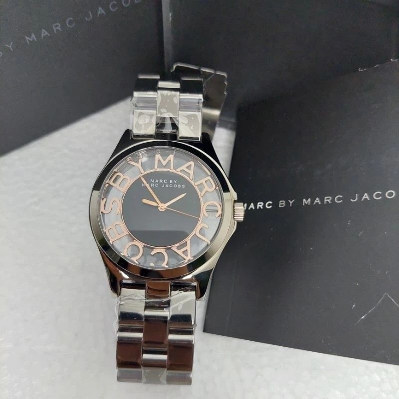 Marc jacobs henry clearance skeleton watch