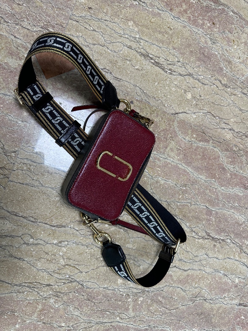 Marc Jacobs Red Small Snapshot Bag Women s Fashion Bags