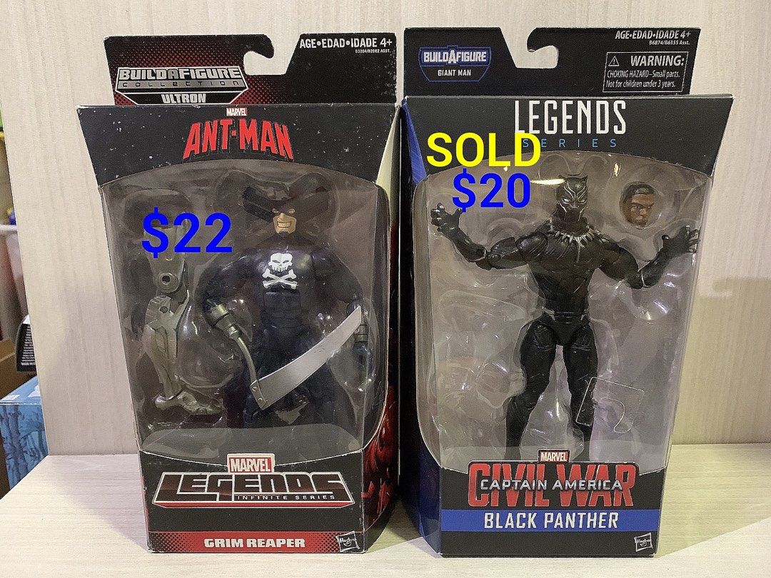 Used marvel legends action figures top