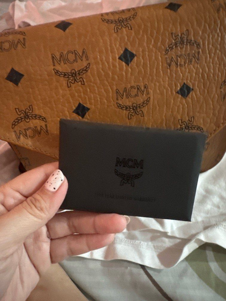 Mcm leather sales