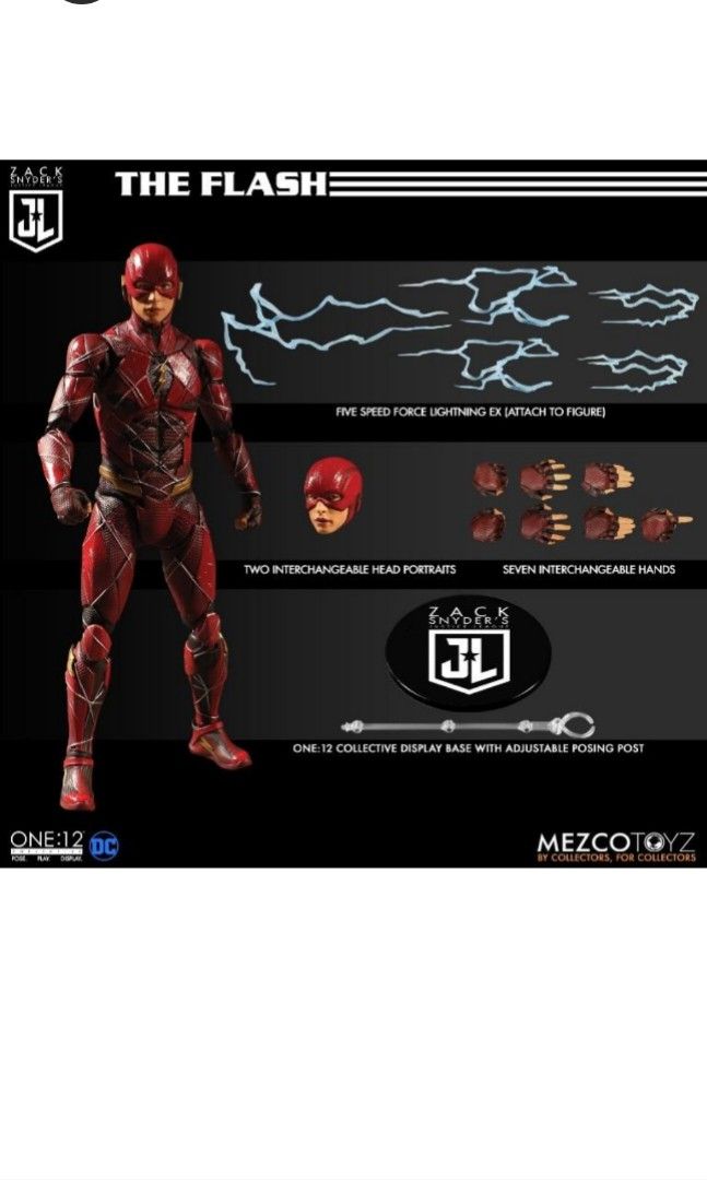 Mezco flash new arrivals justice league