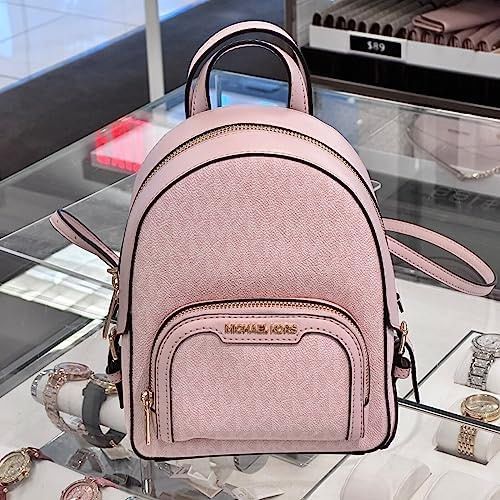 Michael kors mini backpack sales pink