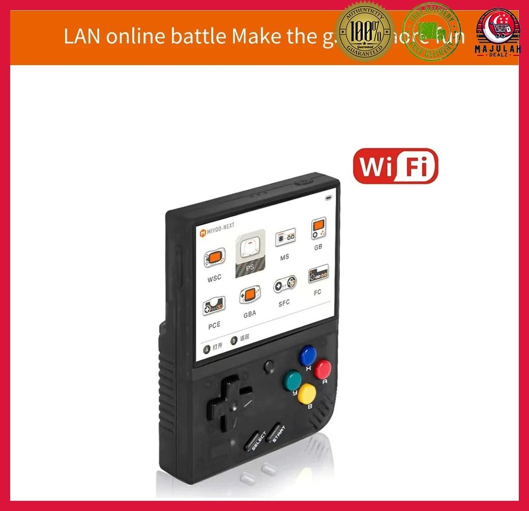 New MIYOO Mini Plus Portable Retro Handheld Game Console 3.5 Inch IPS ...