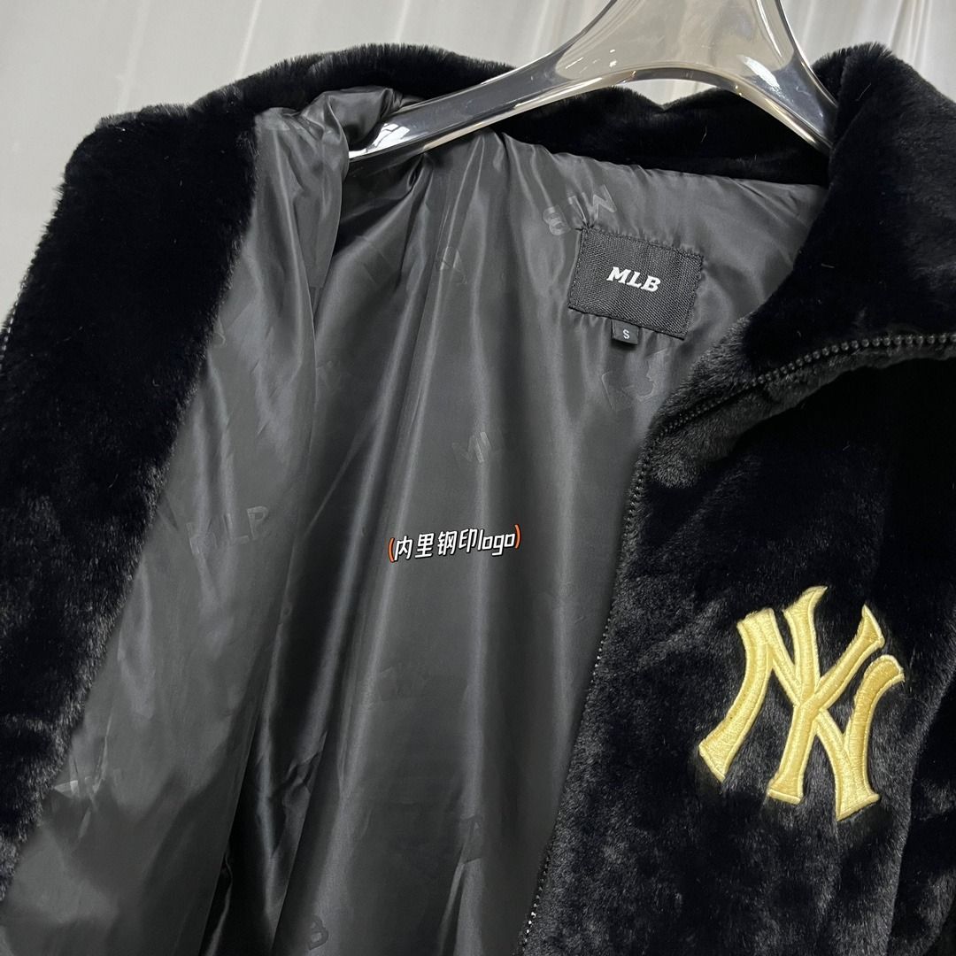 S KITH MLB YANKEES FAUX FUR JACKET 新品ジャケット/アウター